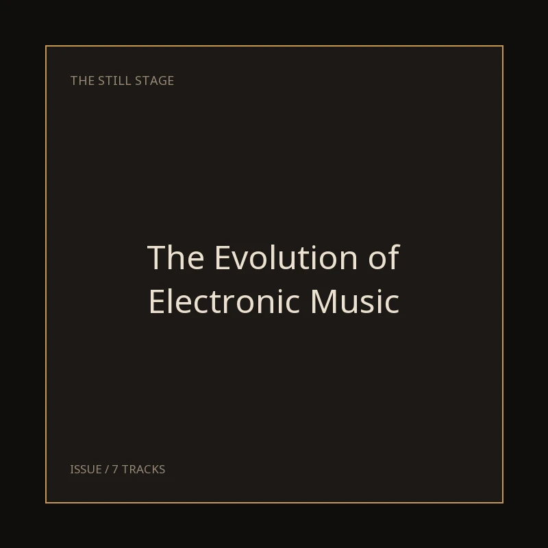 Historia de la Música Electrónica