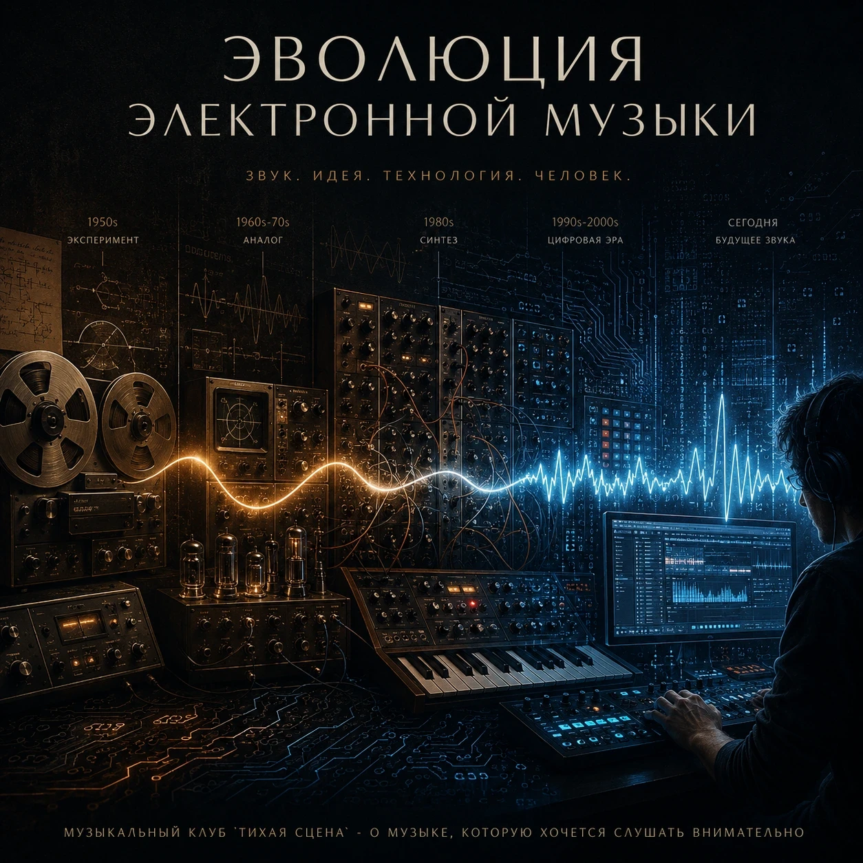 Когда ток стал музыкой. Возникновение электронной музыки. Эпизод 1.